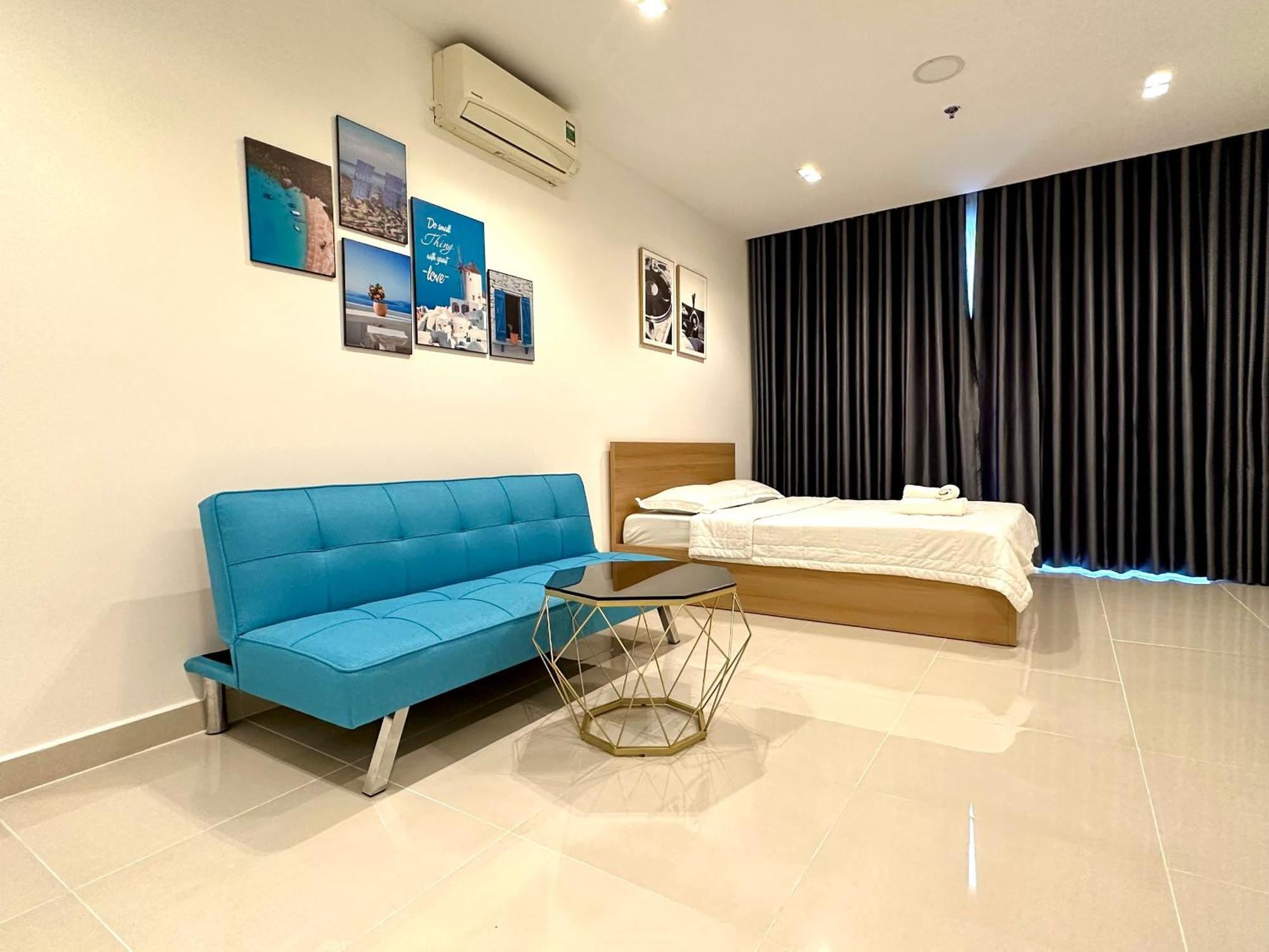 Teddy Apartment At Sky Center Luxury Ho Chi Minh-stad Buitenkant foto