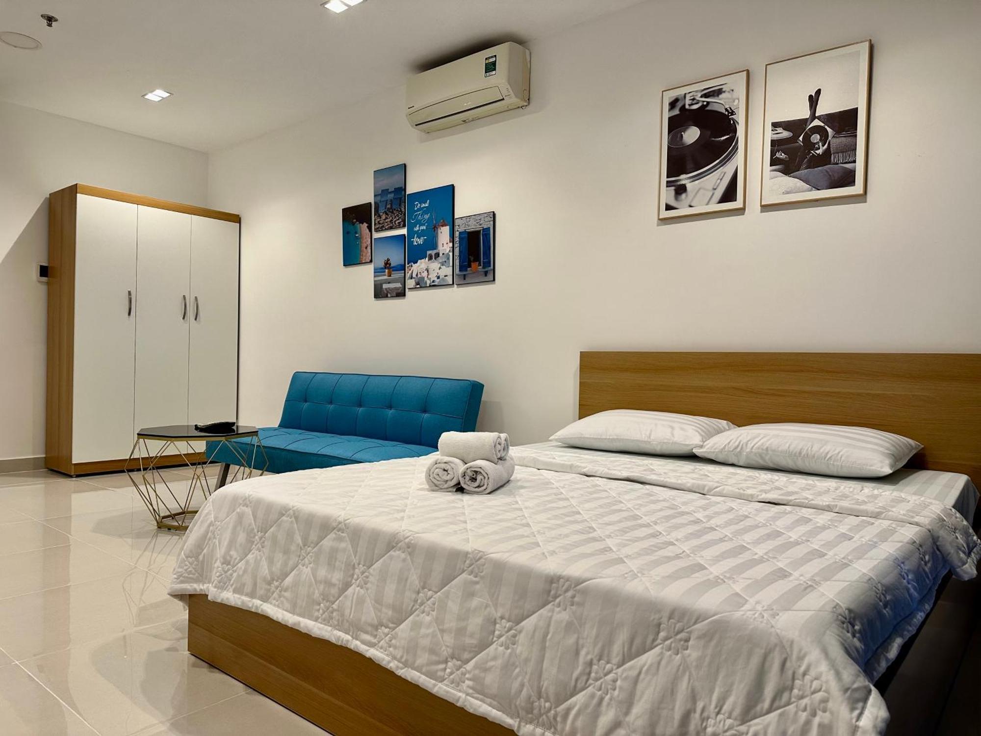 Teddy Apartment At Sky Center Luxury Ho Chi Minh-stad Buitenkant foto