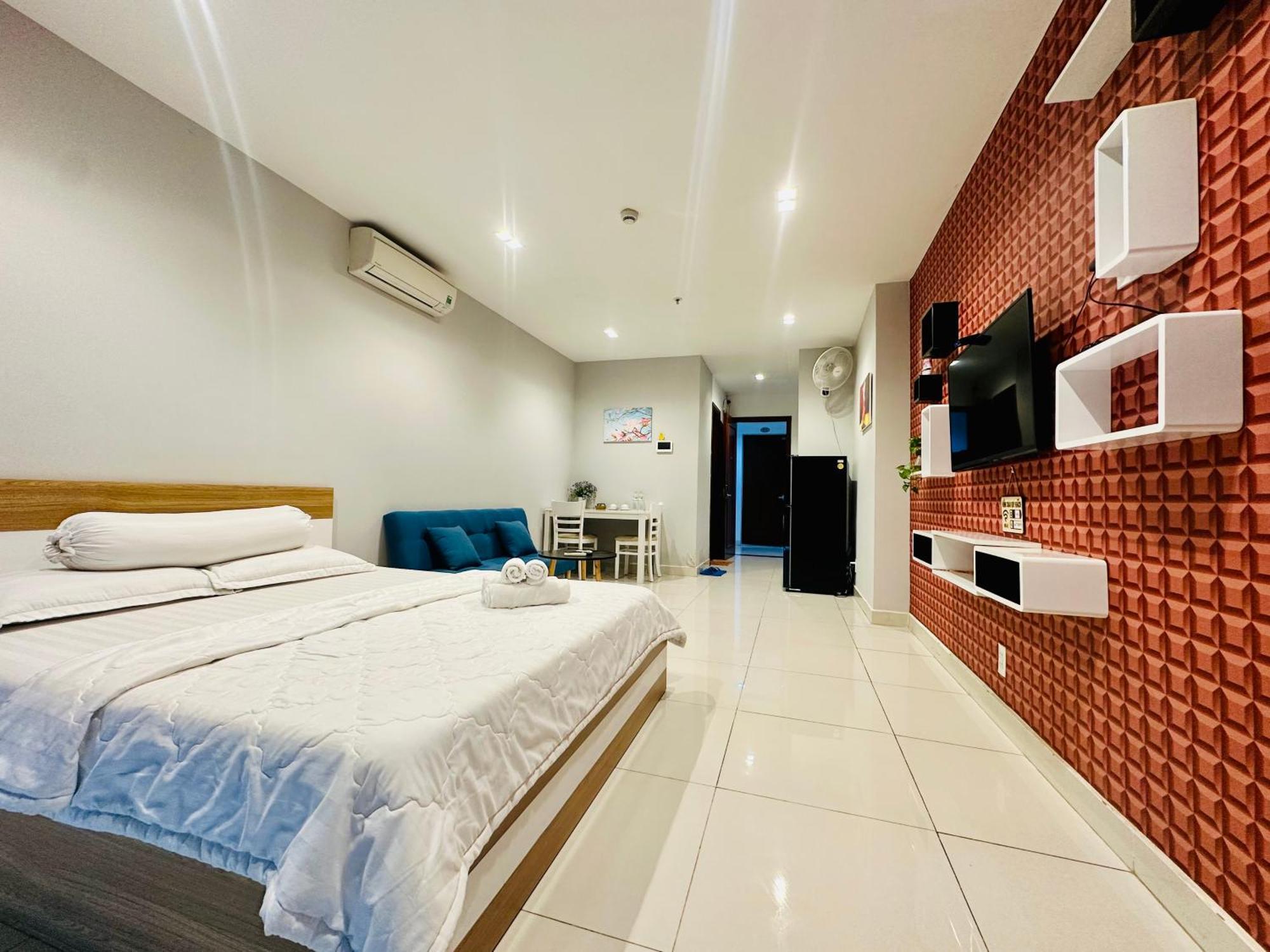 Teddy Apartment At Sky Center Luxury Ho Chi Minh-stad Buitenkant foto