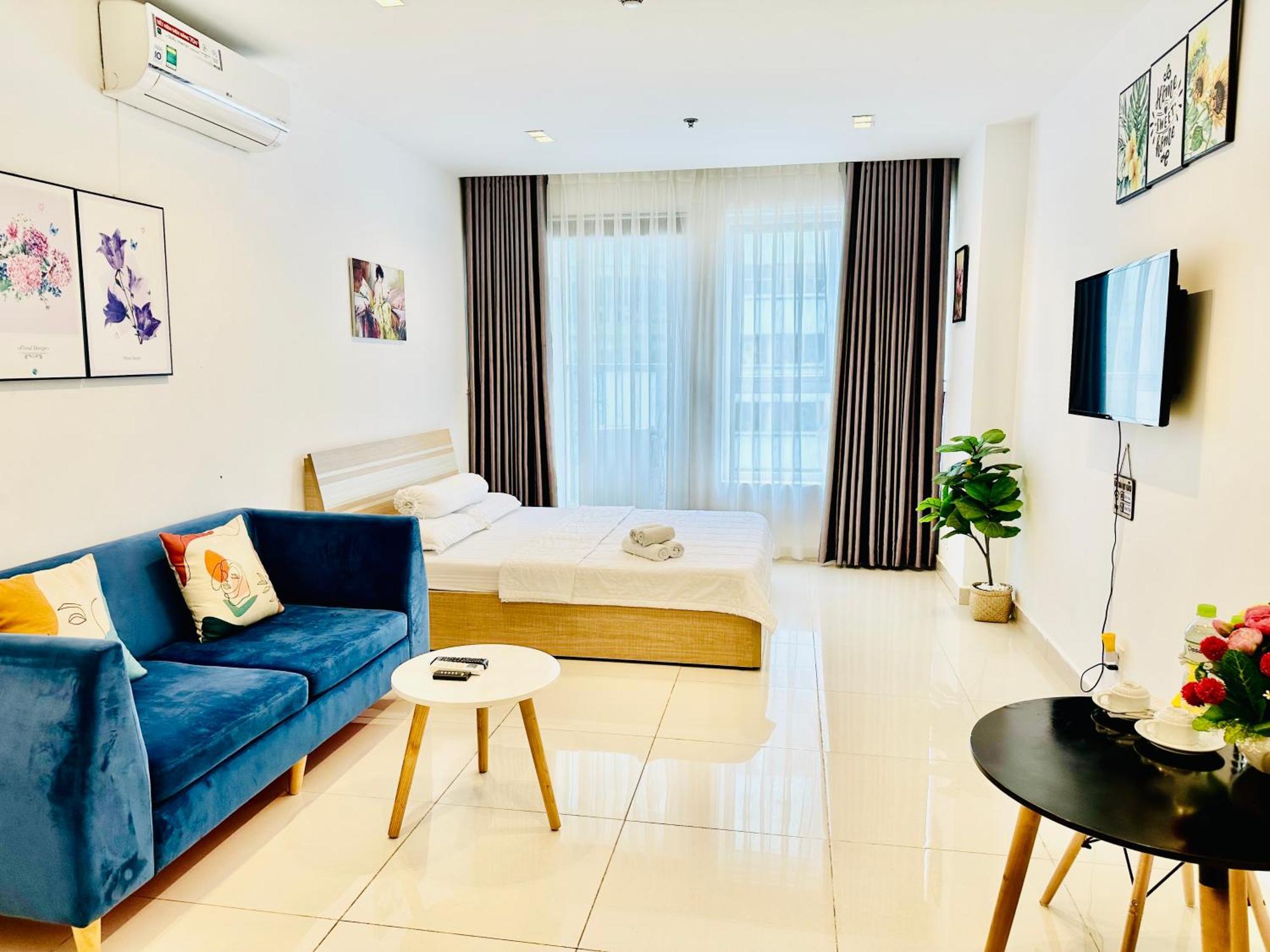 Teddy Apartment At Sky Center Luxury Ho Chi Minh-stad Buitenkant foto