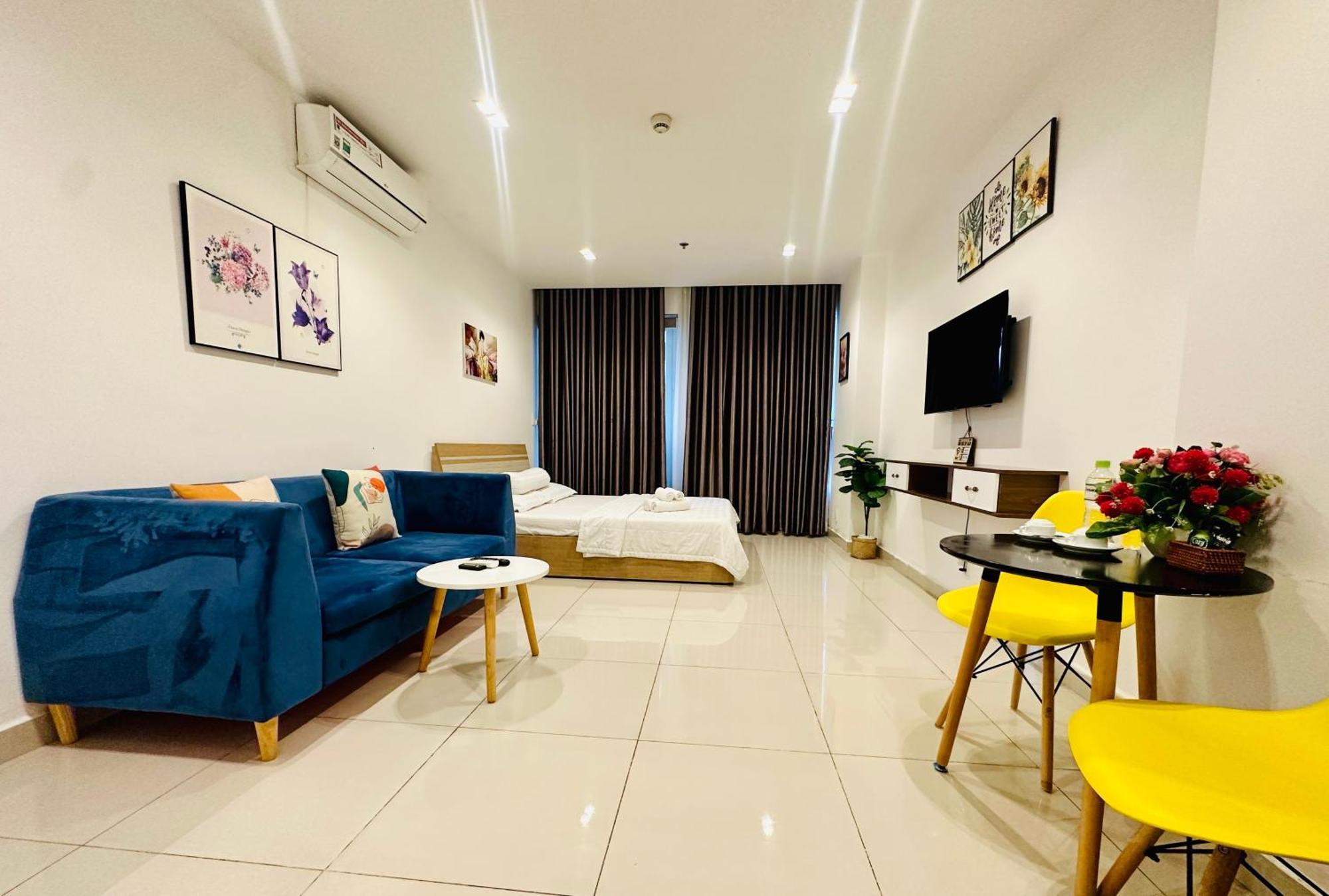 Teddy Apartment At Sky Center Luxury Ho Chi Minh-stad Buitenkant foto