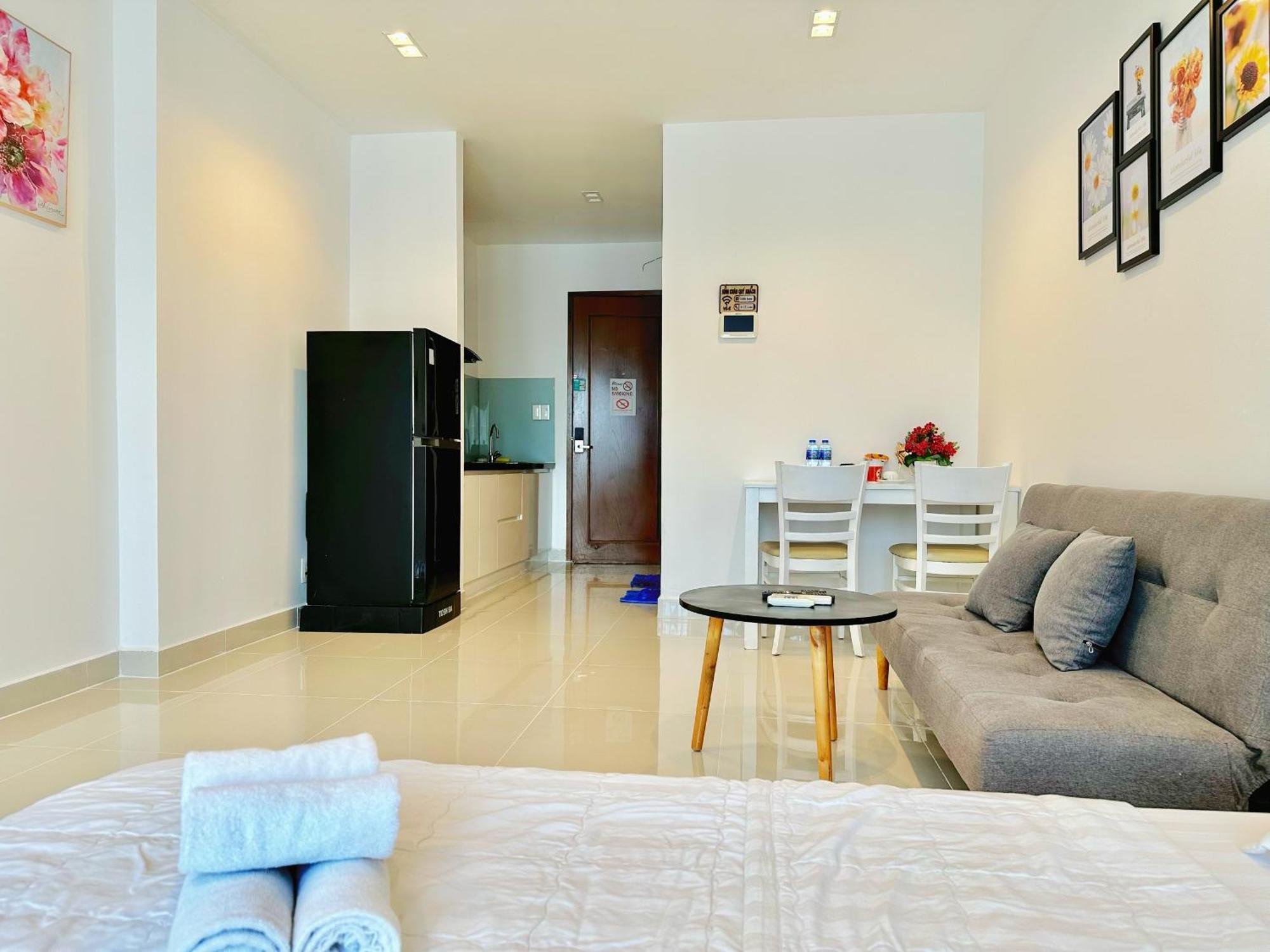 Teddy Apartment At Sky Center Luxury Ho Chi Minh-stad Buitenkant foto