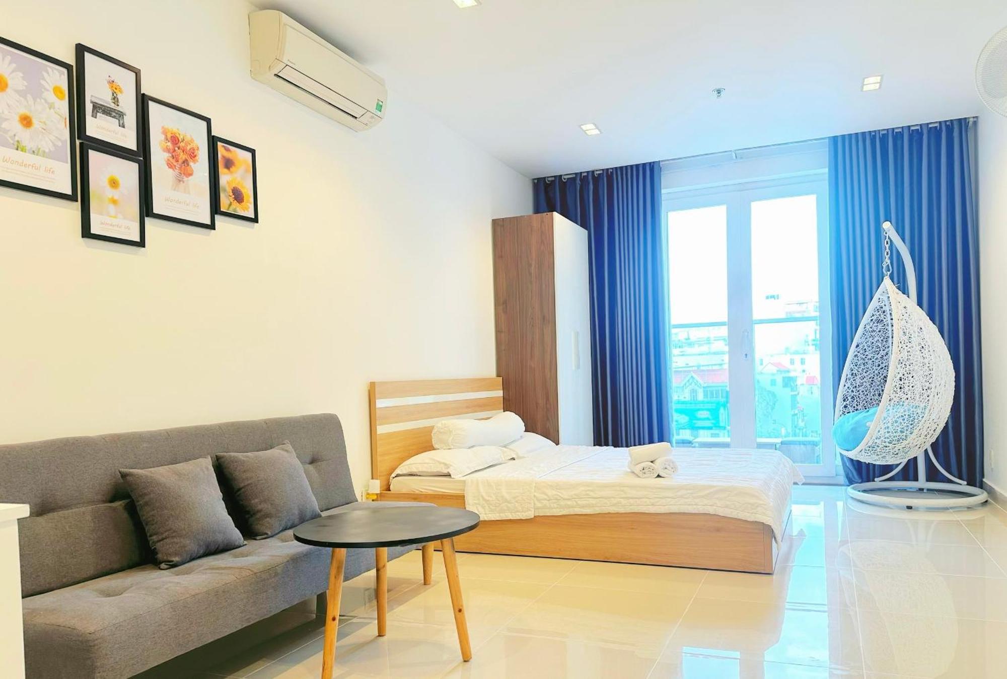 Teddy Apartment At Sky Center Luxury Ho Chi Minh-stad Buitenkant foto